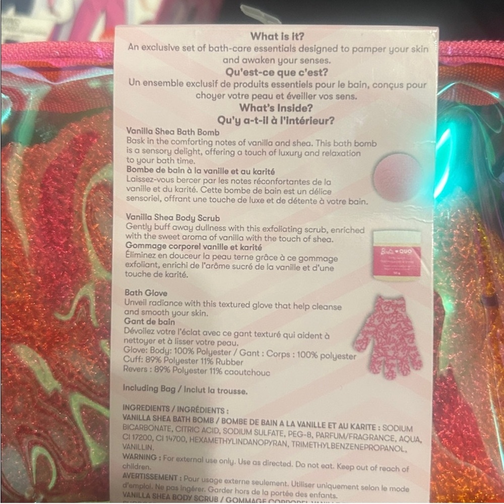 Barbie x Quo Beauty 4 Piece Bath Set - Picture 2 of 6